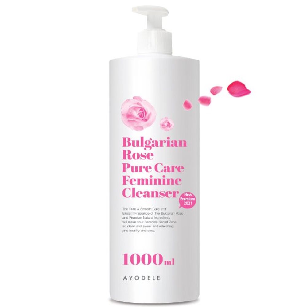 [AYODEL] New Premium Bulgarian Rose Feminine Cleanser _ 1,000ml _ Made in KOREA